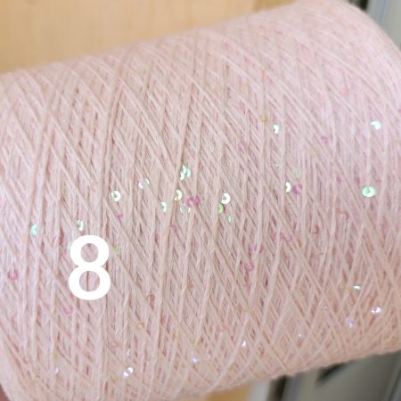 Хлопок с пайетками 3 мм (08)
