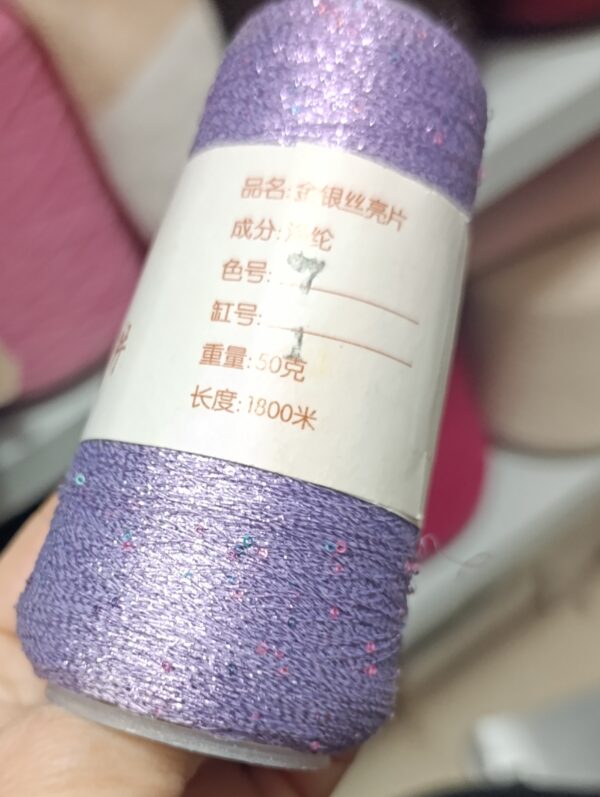 Микропайетки на люрексе