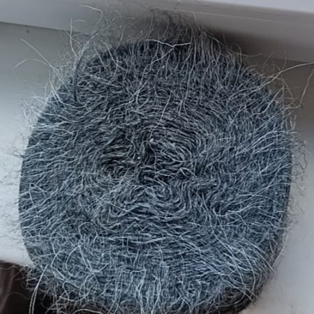 2) Козий пух асфальт