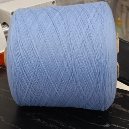 10% Кашемир 90% меринос голубой