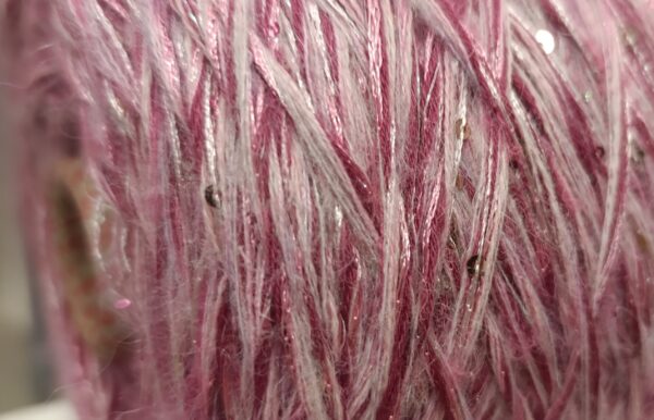 альпака мохер с вискозой и пайетками 2мм