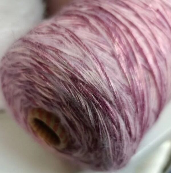 альпака мохер с вискозой и пайетками 2мм