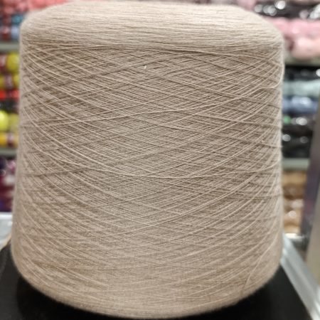 Меринос 65% Шелк малберри 30% полиамид 5% бежевый