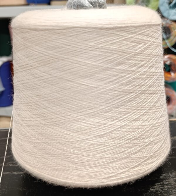 Кашемир с поливискозой жемчужный