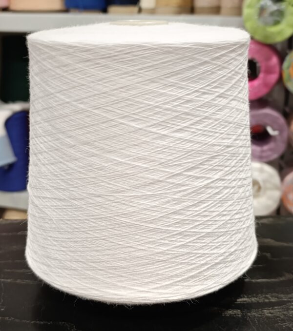 Кашемир с поливискозой белый