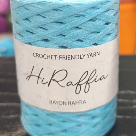 Рафия бирюзовый цвет