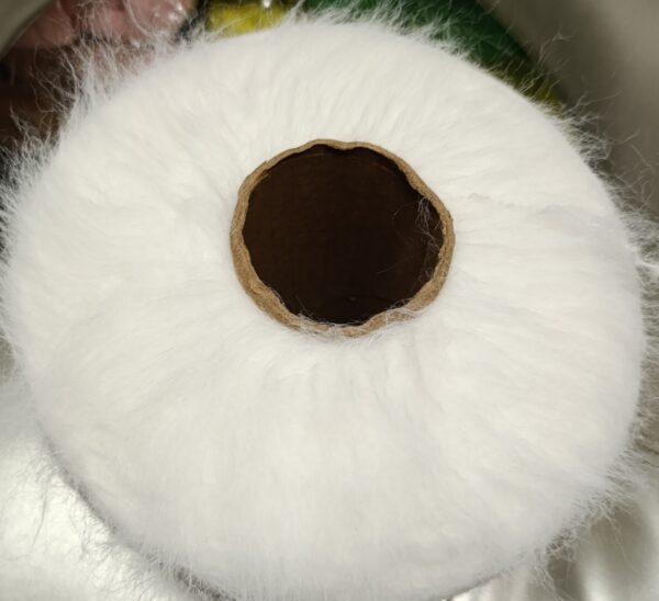 Мохер с Альпака белый