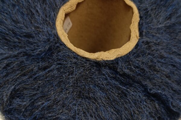 Мохер с Альпака темно синий