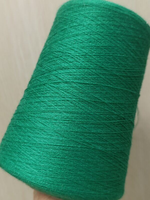 Меринос 50 %Вискоза 50% ярко зелёный