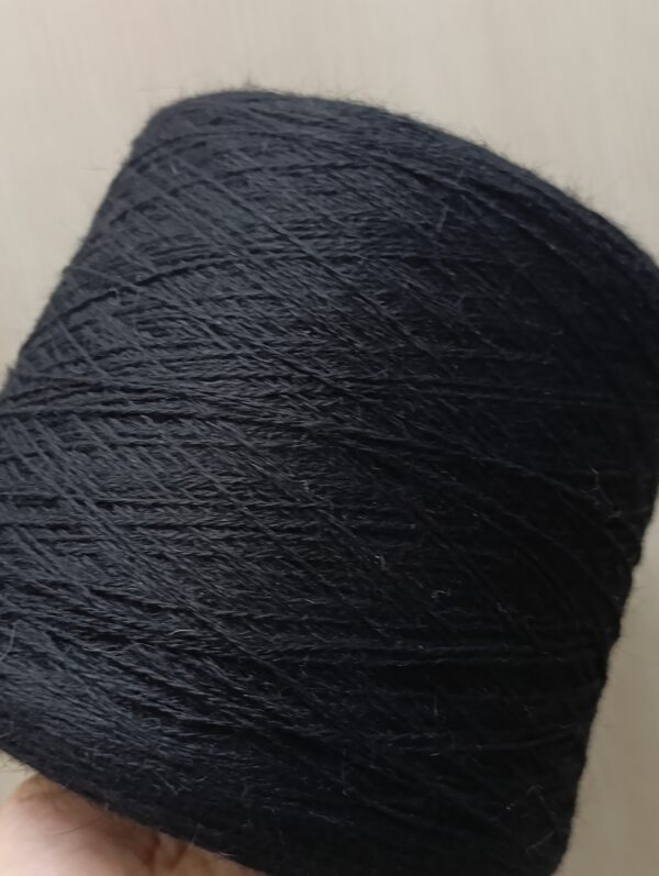 Ангора 80 % Нейлон 20 % тонкая Черный