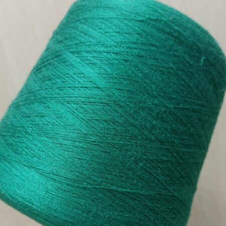 Шёлк маллбери с мериносом зелёный