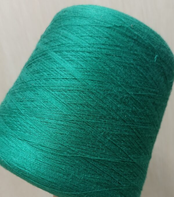 Шёлк маллбери с мериносом зелёный