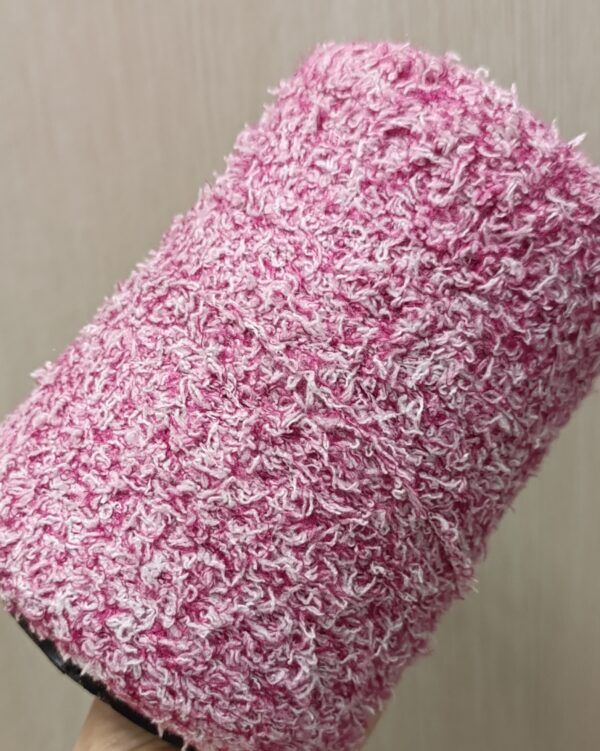 Бархатный Флис "Снежинка" Манжента