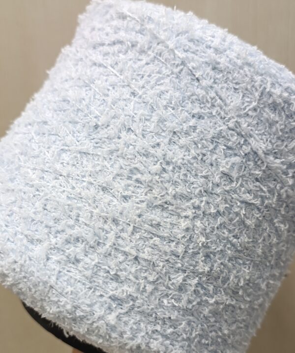 Бархатный Флис Снежинка небесно голубой аквамарин