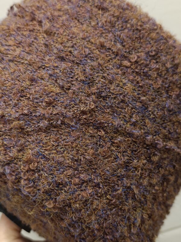 Букле эластичная иллюзия "Шоколад с черникой"