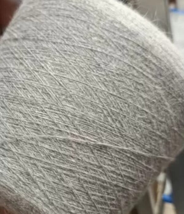 Ангора 80% Нейлон 20 % тонкая серый меланж