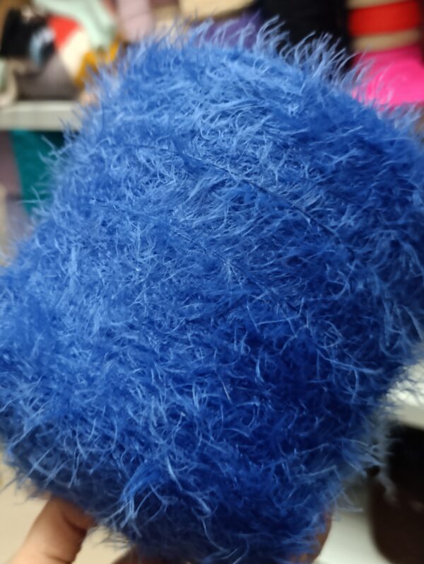 Эконорка (Лебяжий пух)травка синий