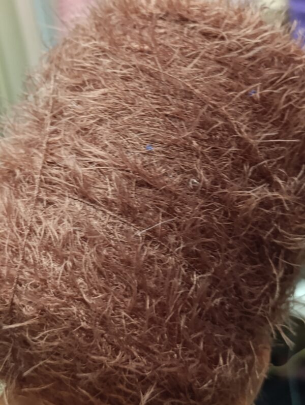 Эконорка (Лебяжий пух)травка светло коричневый