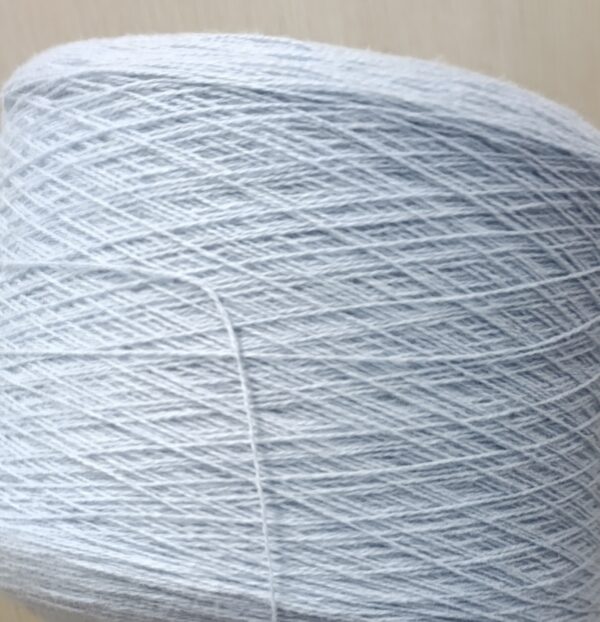 Меринсовая шерсть 100% голубой