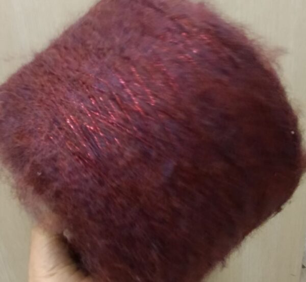 Шнурок с Альпака и вискозным люрексом( карамель)