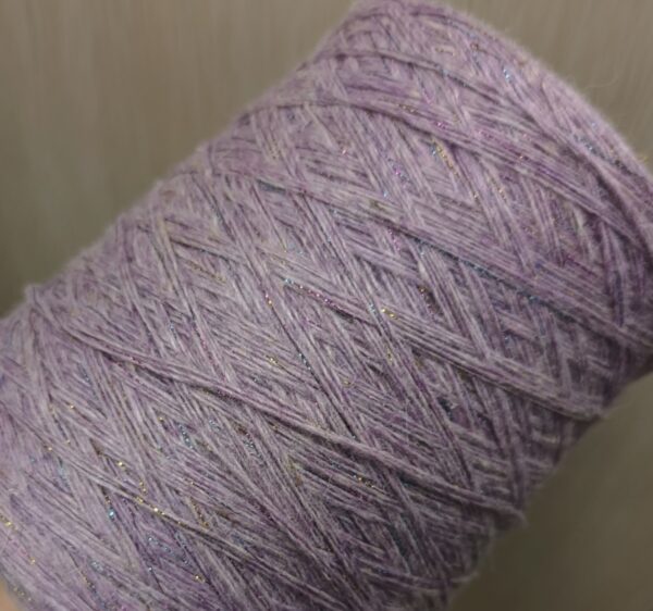 Шерсть овечья с люрексом